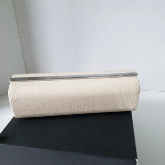 Jimmy Choo Snakeskin Print Magnetic  Closure Eyeglasses Case. - Picture 3 of 8